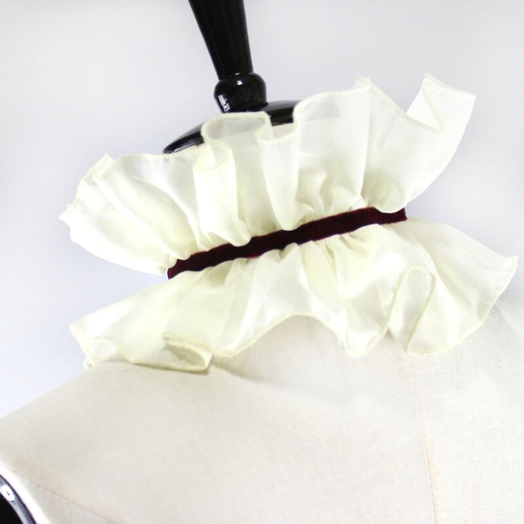 雪紡拉夫領服裝配飾假領子