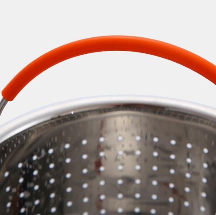 不銹鋼蒸籃插入式硅膠手柄壓力鍋蒸格廚房炊具配件