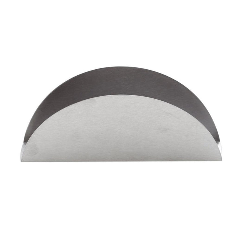 2個賣 不銹鋼西式扇形餐巾座餐巾架紙巾夾