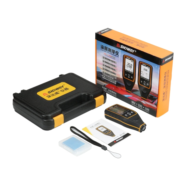 SNDWAY高精度汽車車漆面塗層測厚儀測漆儀