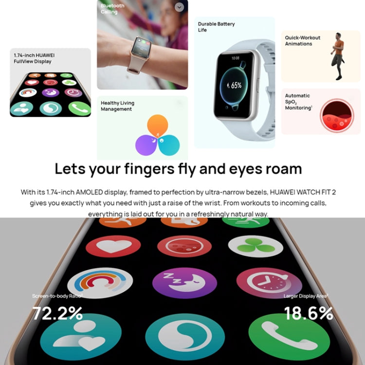 華為 WATCH FIT 2 智能運動手錶