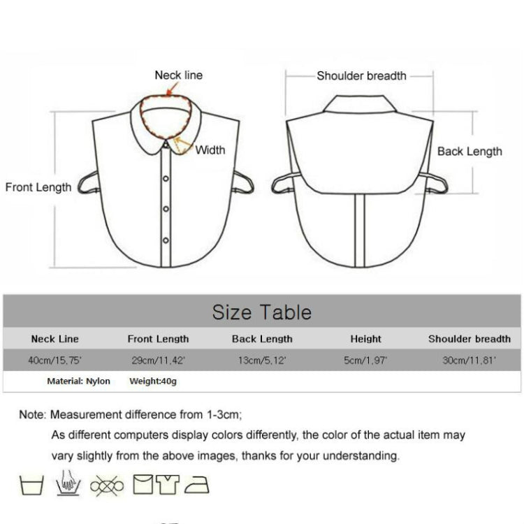 圓點蝴蝶結襯衫假領子職業裝裝飾領