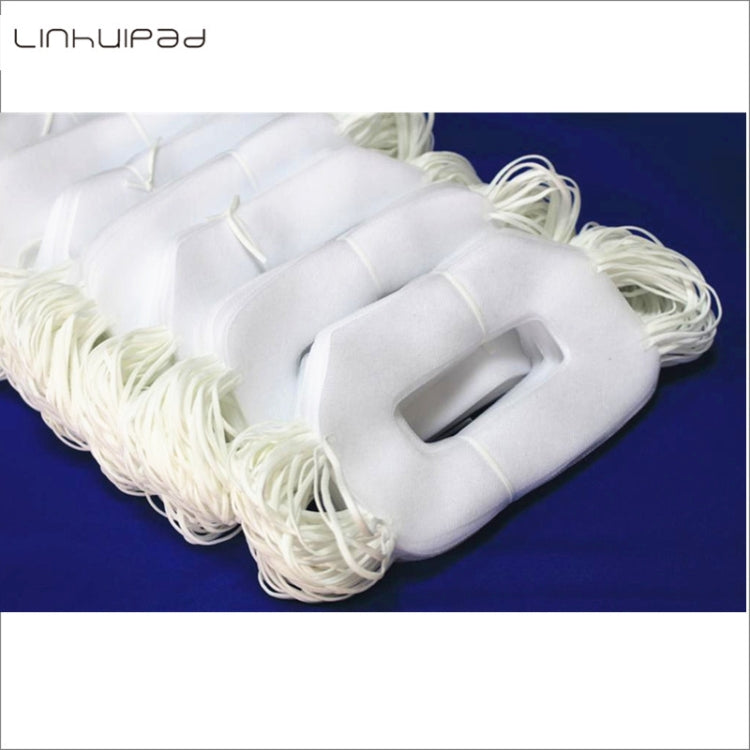 100 PCS 保護衛生眼膜白色一次性眼罩虛擬現實眼鏡