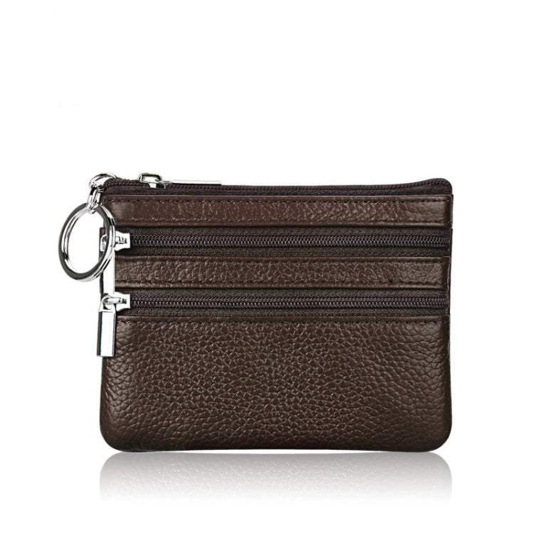 真皮女士小錢包零錢包拉鏈卡包錢包