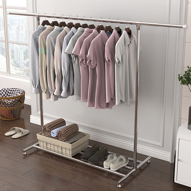 120-200厘米伸縮晾衣架戶外陽台不銹鋼單桿晾衣架