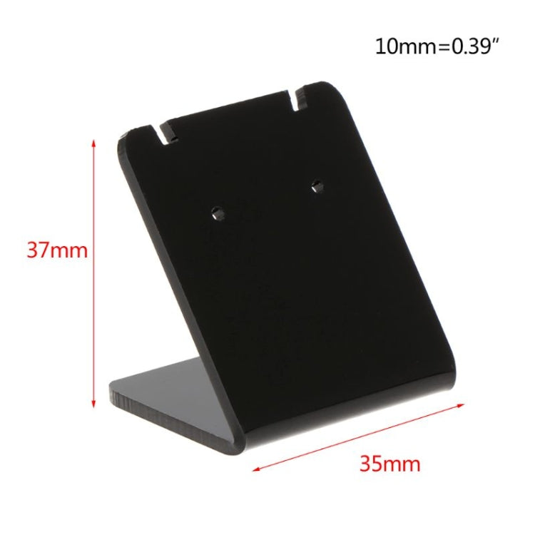 10片/套耳環架展示架支架L形長方形亞克力專業耳釘飾品展示架支架展示