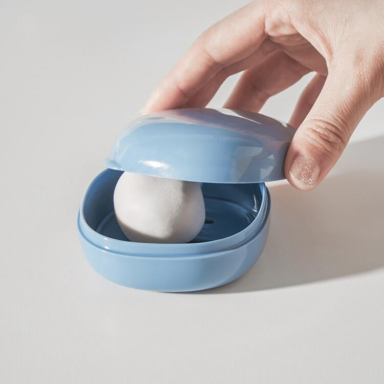 帶蓋旅行香皂盒衛生間創意瀝水香皂盒