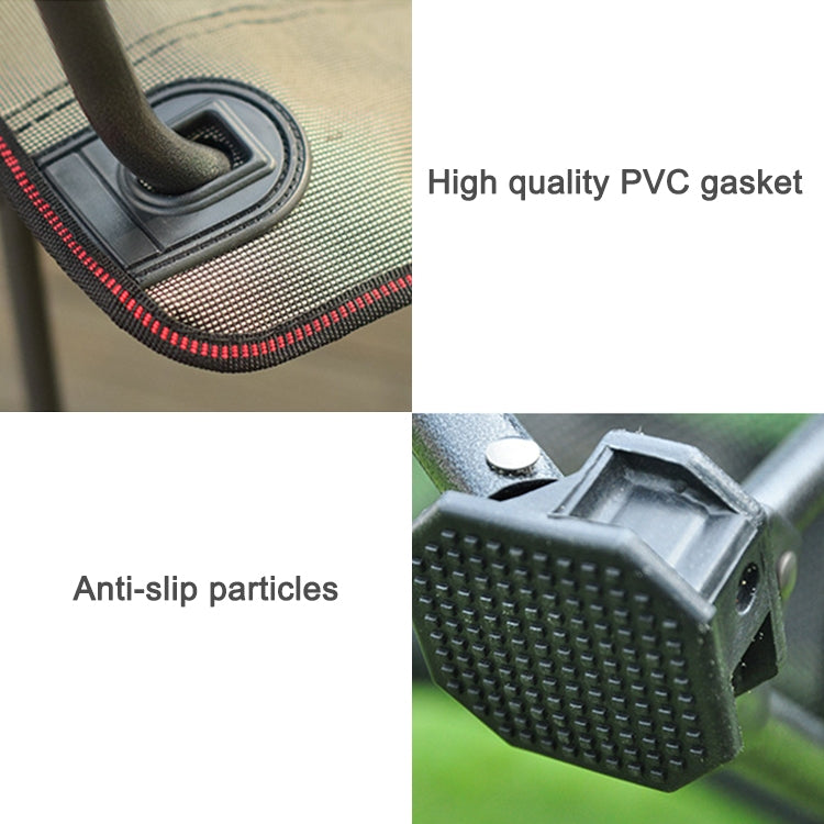 便攜式戶外摺疊躺椅 野釣露營休閑凳 不銹鋼摺疊沙灘椅傢具