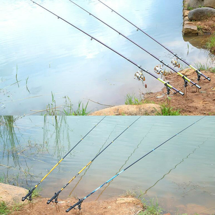 不銹鋼台釣支架拋竿海竿手桿釣魚竿支架