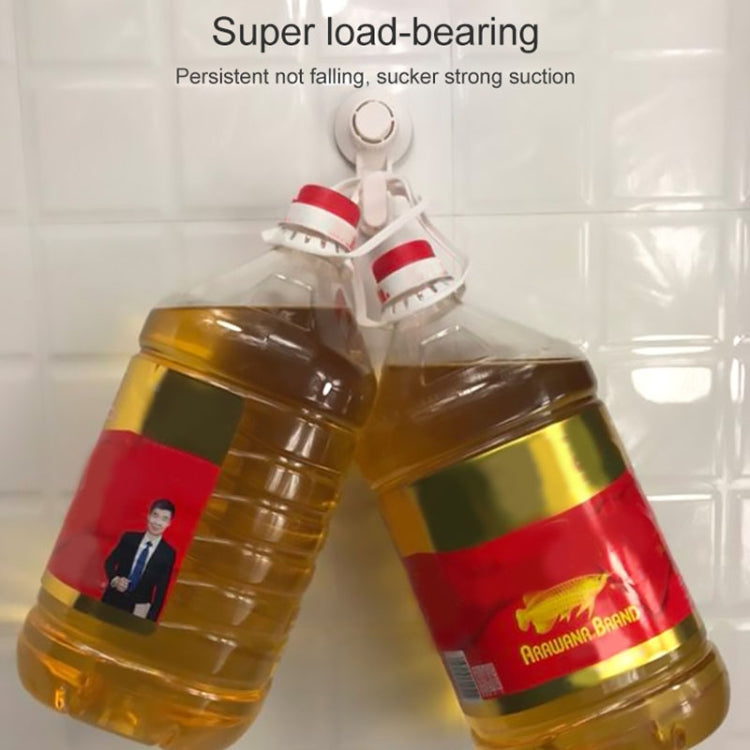 衛生間多功能吸盤毛巾環置物架