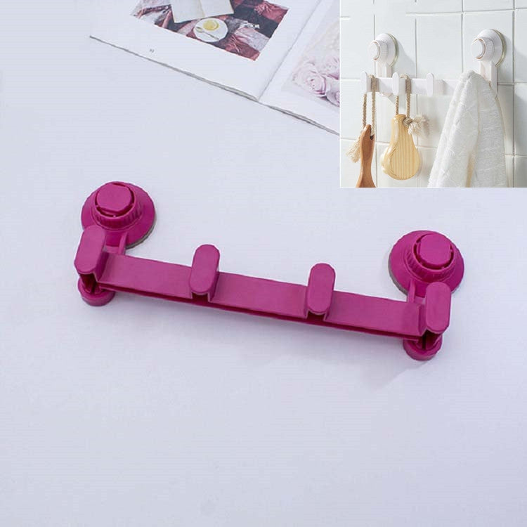 四聯掛鈎衛浴間粘膠排鈎