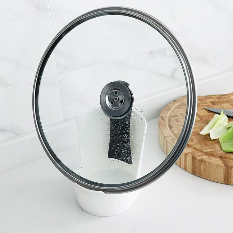 廚房鍋蓋架坐式多功能湯勺置物架