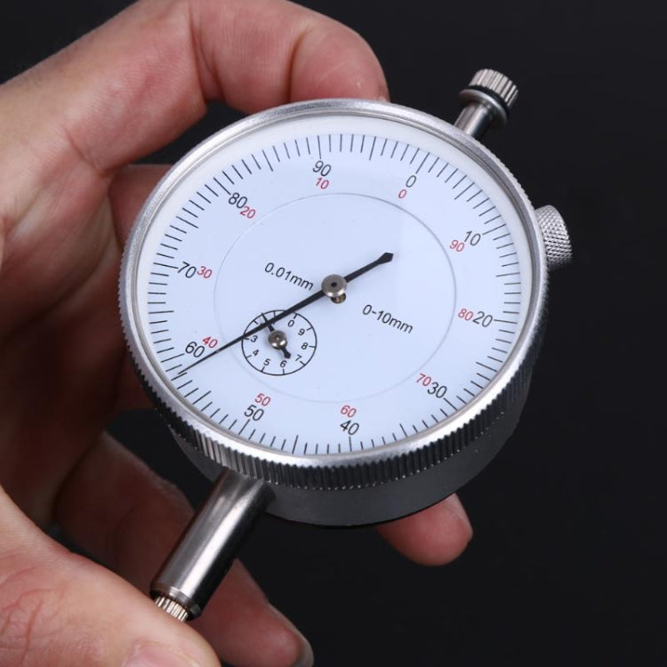 0.01mm精密專業便攜式錶盤測試指示器精度測量儀器工具0-10mm
