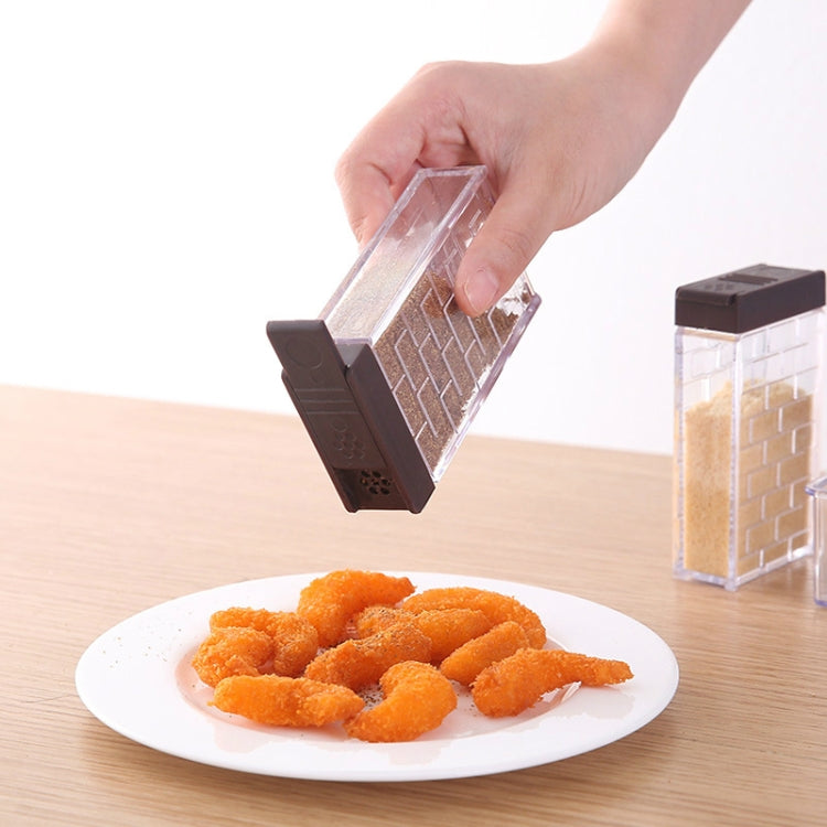 6件套 香料調味盒PP鹽胡椒罐盒廚房香料儲存瓶