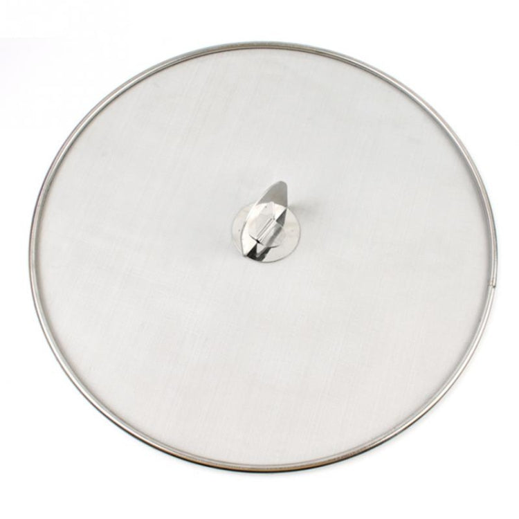 不銹鋼遮油蓋 油炸防油濺網蓋 披薩托盤廚房小工具