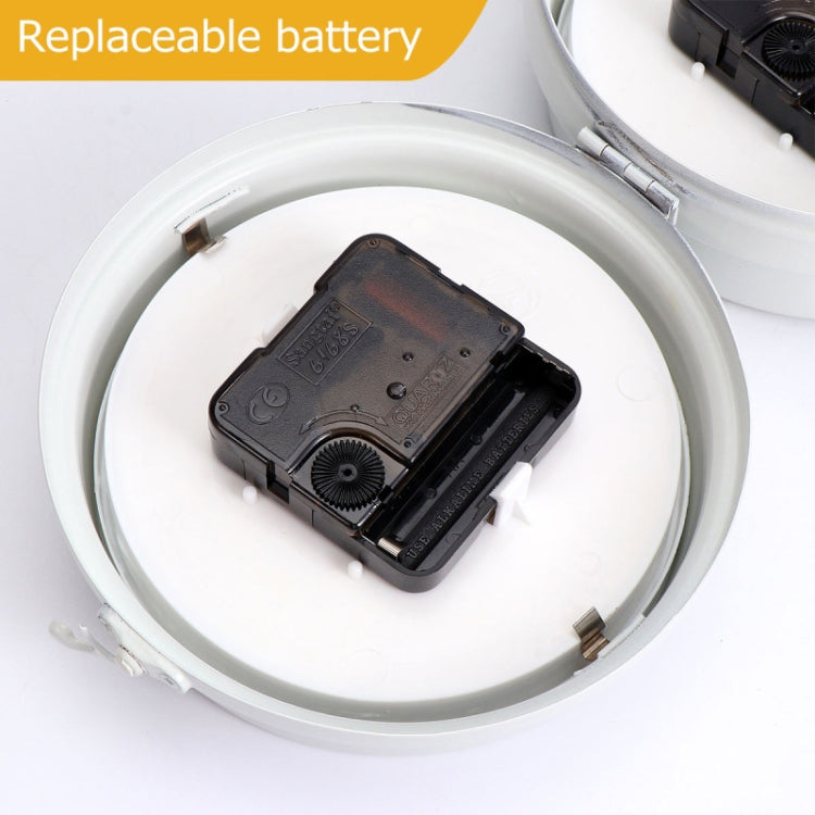 鐵藝鐘錶復古裝飾雙面掛鐘