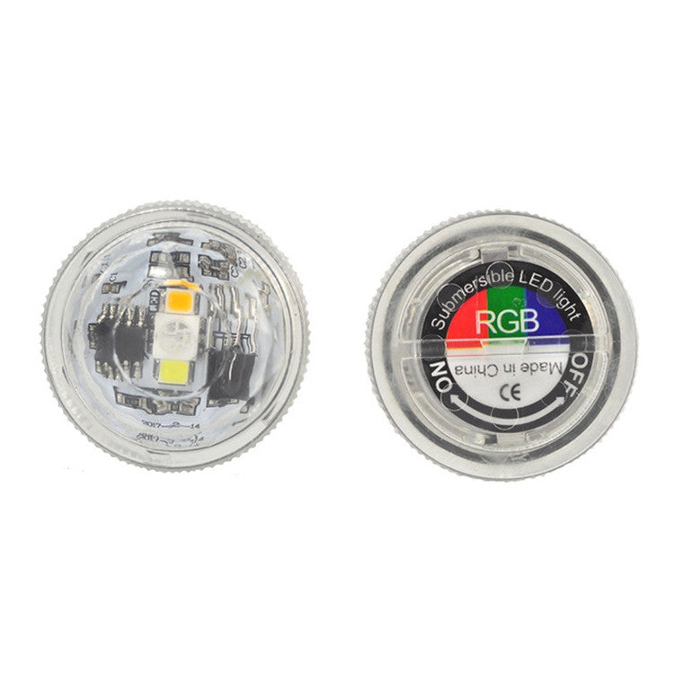 12合一遙控潜水燈3CM鑽石旋扭LED燈