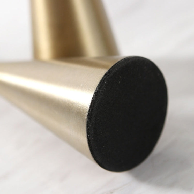 金色鐵藝燭台結婚禮物道具擺件