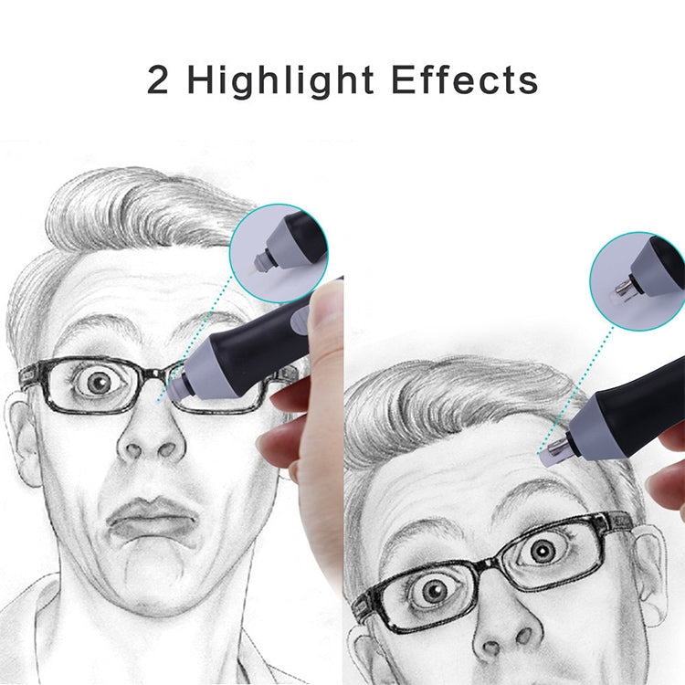 TC8302 素描繪圖自動鉛筆電動橡皮擦藝術用品學生文具