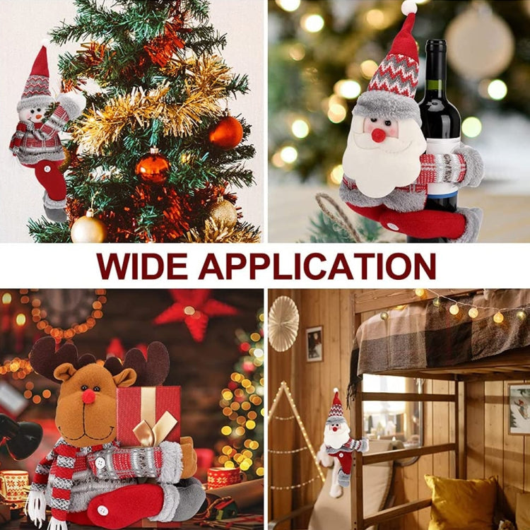 家居裝飾聖誕節卡通娃娃窗帘抱扣