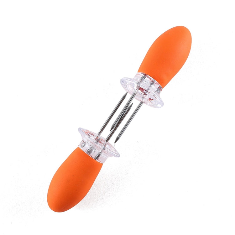 5對一賣 戶外燒烤不銹鋼玉米叉水果叉子穿玉米器