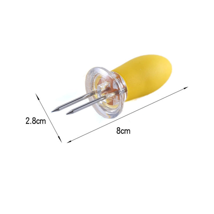 5對一賣 戶外燒烤不銹鋼玉米叉水果叉子穿玉米器