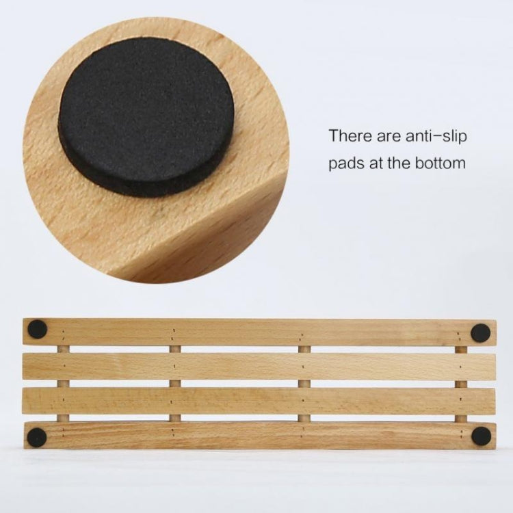 實木抽屜式刀架 廚房用品橫放卧式木刀座 刀具收納架