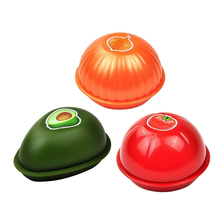 創意廚房冰箱蔬菜水果保鮮碗 塑料水果保鮮儲物盒