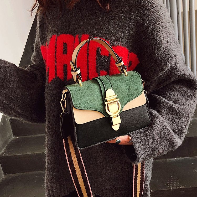 女士皮革手袋時尚單肩包奢華設計斜挎包錢包