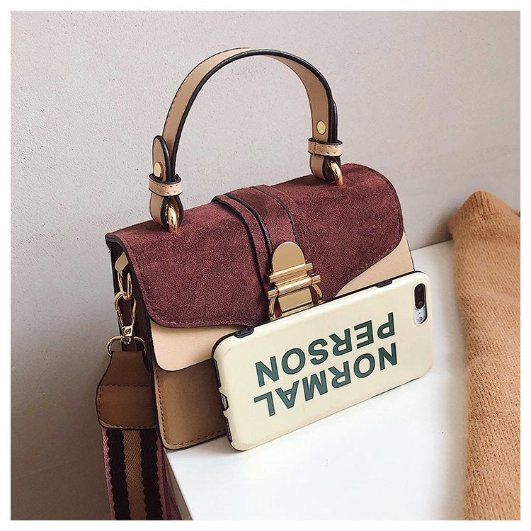 女士皮革手袋時尚單肩包奢華設計斜挎包錢包