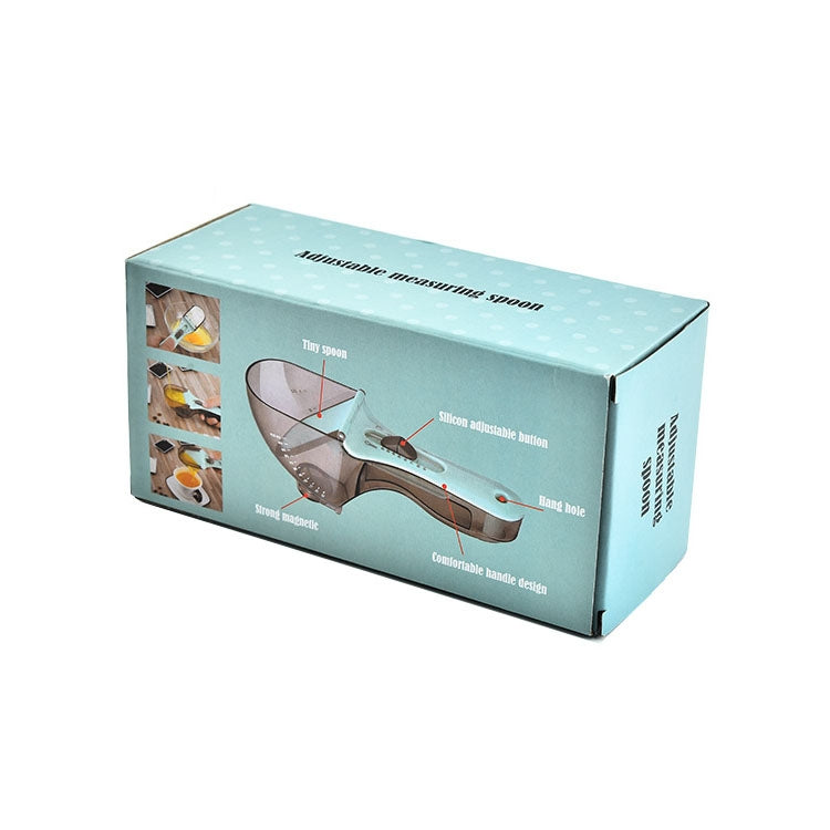 廚房工具塑料刻度量勺可調節烘焙工具量勺