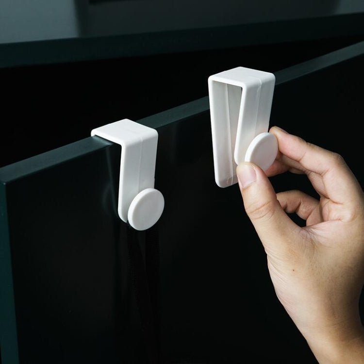 10個/5套一賣 家居收納用品櫃門塑料掛鈎