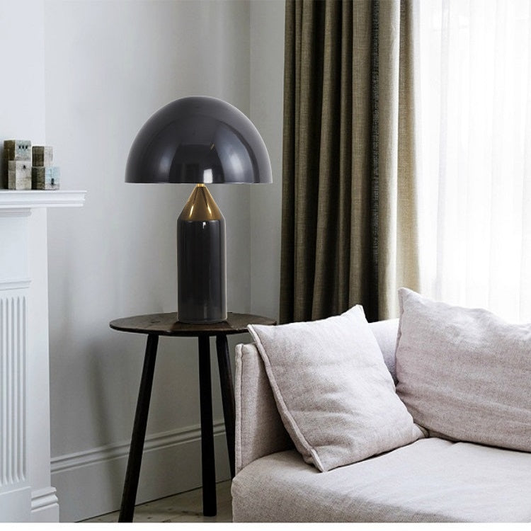 E14 LED Metal Mushroom Table Lamp Bedroom Decorative Table Lamp EU Plug