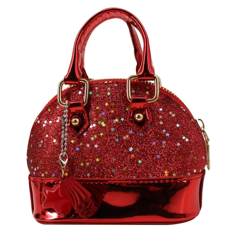 可愛皮革單肩包斜挎包女童純色迷你拉鏈小方包手提包