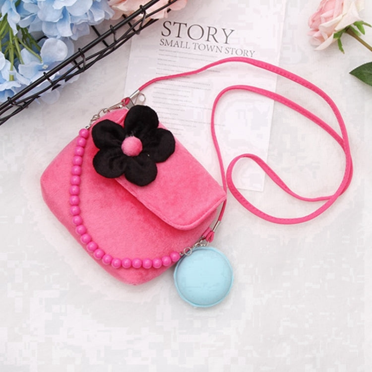 時尚單肩包女童公主花朵斜挎包手提包可愛錢包