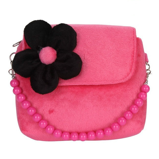 時尚單肩包女童公主花朵斜挎包手提包可愛錢包