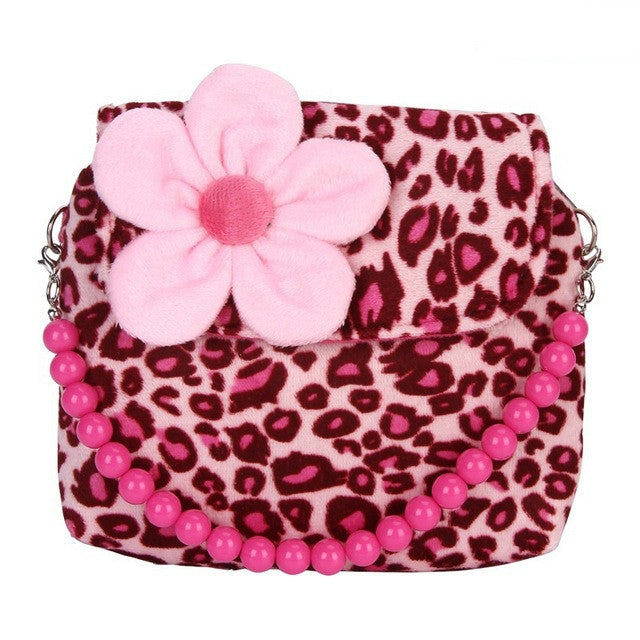 時尚單肩包女童公主花朵斜挎包手提包可愛錢包