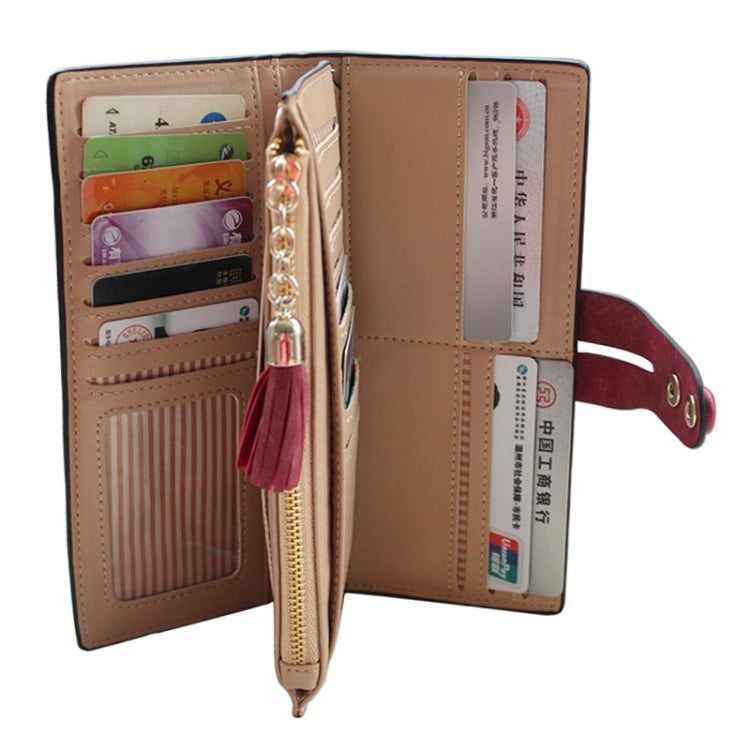 女士雨傘錢包長款拉鏈錢包