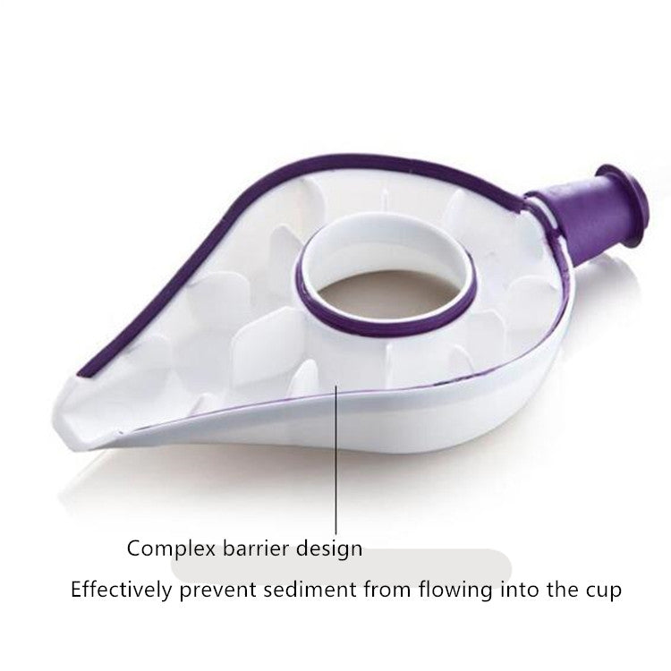 2個一賣 酒吧配件迷你便攜倒酒器紅葡萄酒增氧過濾器 顏色隨機