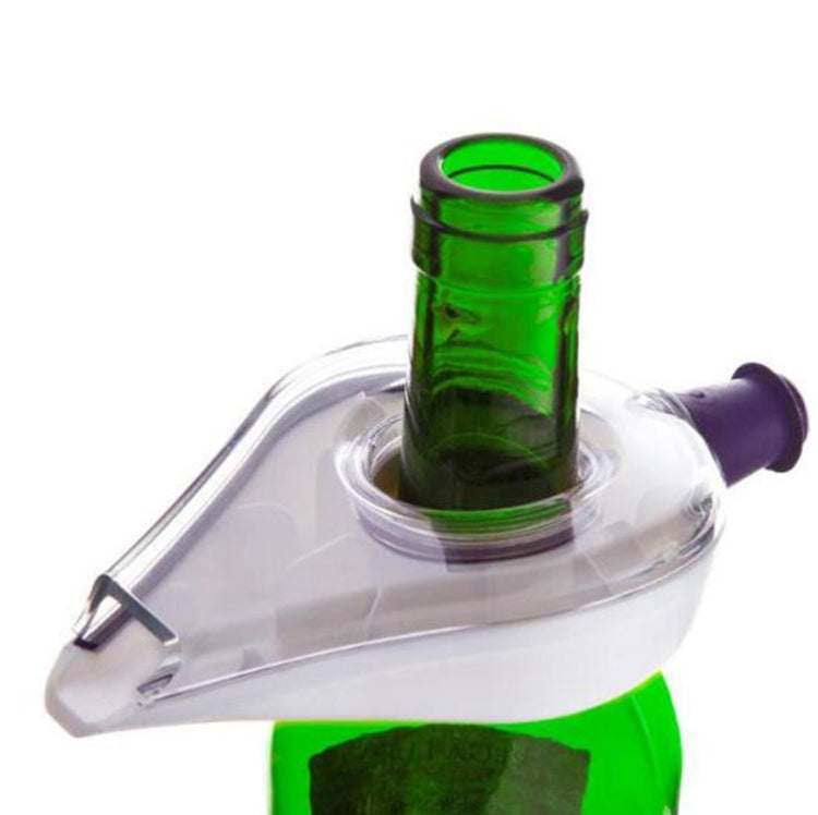 2個一賣 酒吧配件迷你便攜倒酒器紅葡萄酒增氧過濾器 顏色隨機