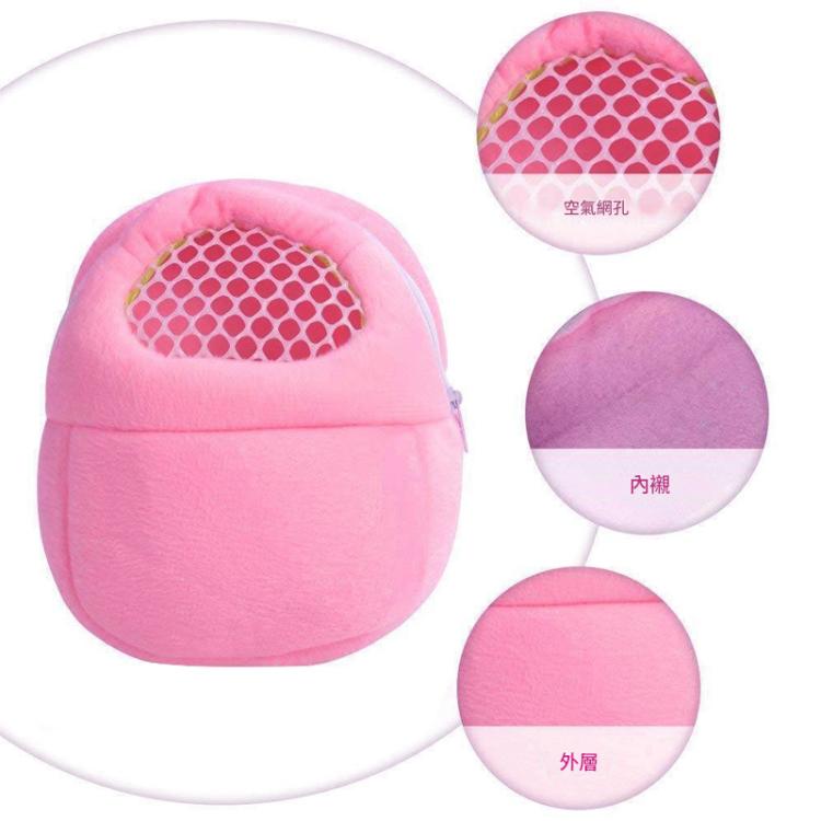 寵物包小寵物倉鼠純色旅行袋