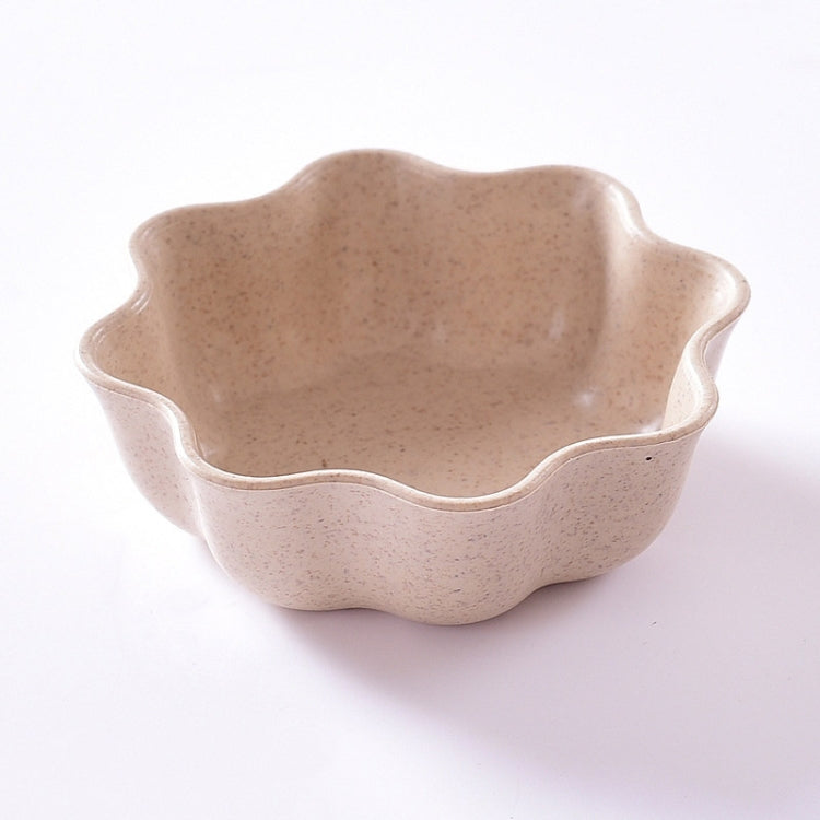 5個一賣 創意梅花形調味碟 小吃盤辣椒醬番茄醬調味鹽碟子 尺寸：7x7x2.5cm