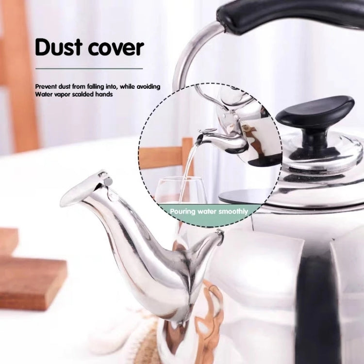 不銹鋼鳴笛燒水壺 電磁爐專用家用古典琴音無磁熱鳴音壺