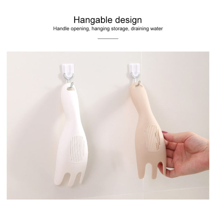 廚房創意多功能洗米篩 家用不傷手洗米小工具