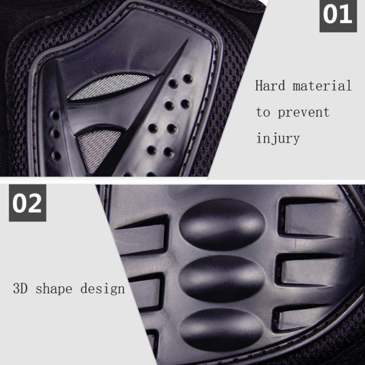 HEROBIKER MP1001B 摩托車越野護甲褲騎行短款防摔褲