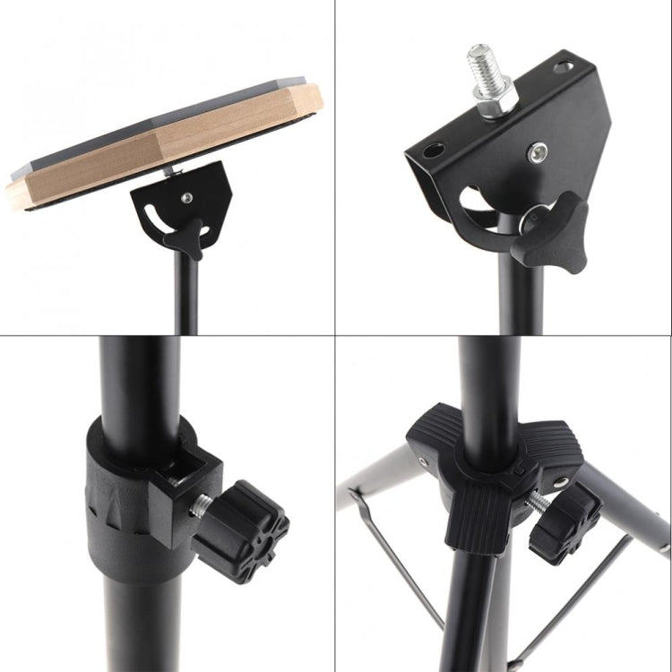 8寸橡膠木 啞鼓墊套裝 練習板 帶支架