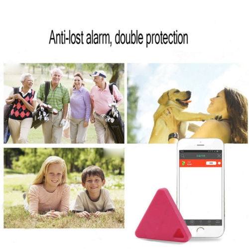 寵物兒童錢包報警鑰匙查找器迷你標籤智能跟蹤器藍牙定位器
