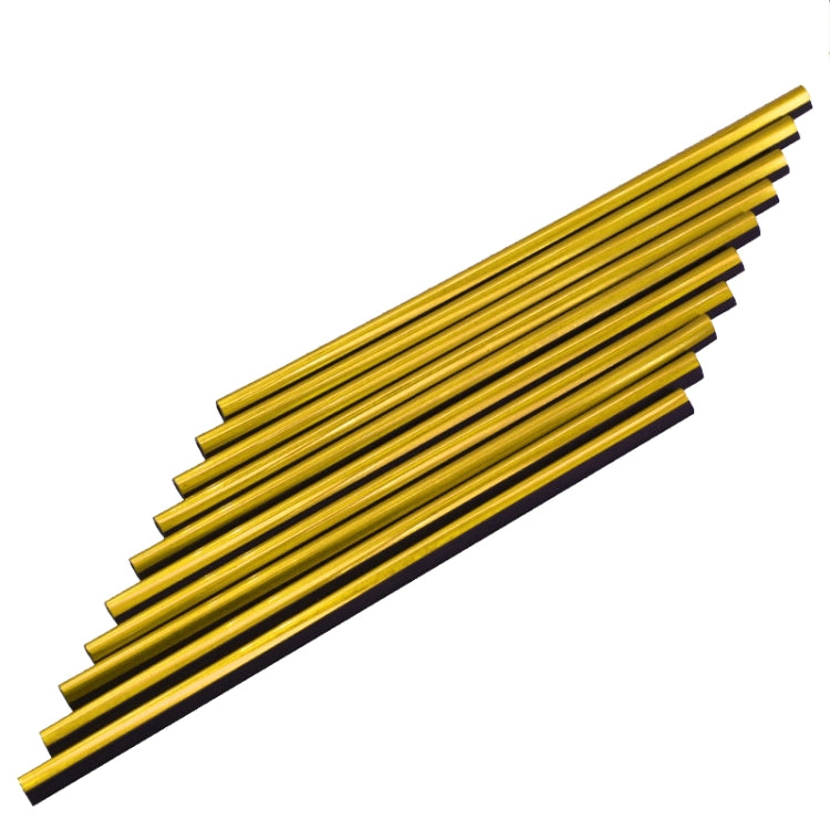 10個裝 汽車內飾造型裝飾空調出風口U形亮條夾