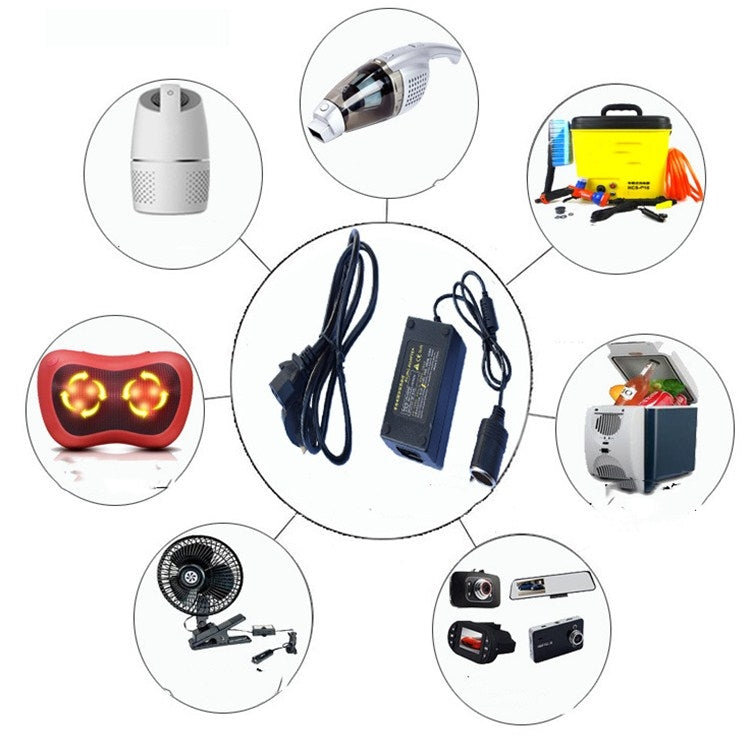 220V轉12V電源轉化器10A160W車載轉家用車載冰箱專用轉換器逆變器