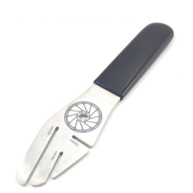 自行車碟剎盤維修工具防蹭碟間隙調整變形校正扳手